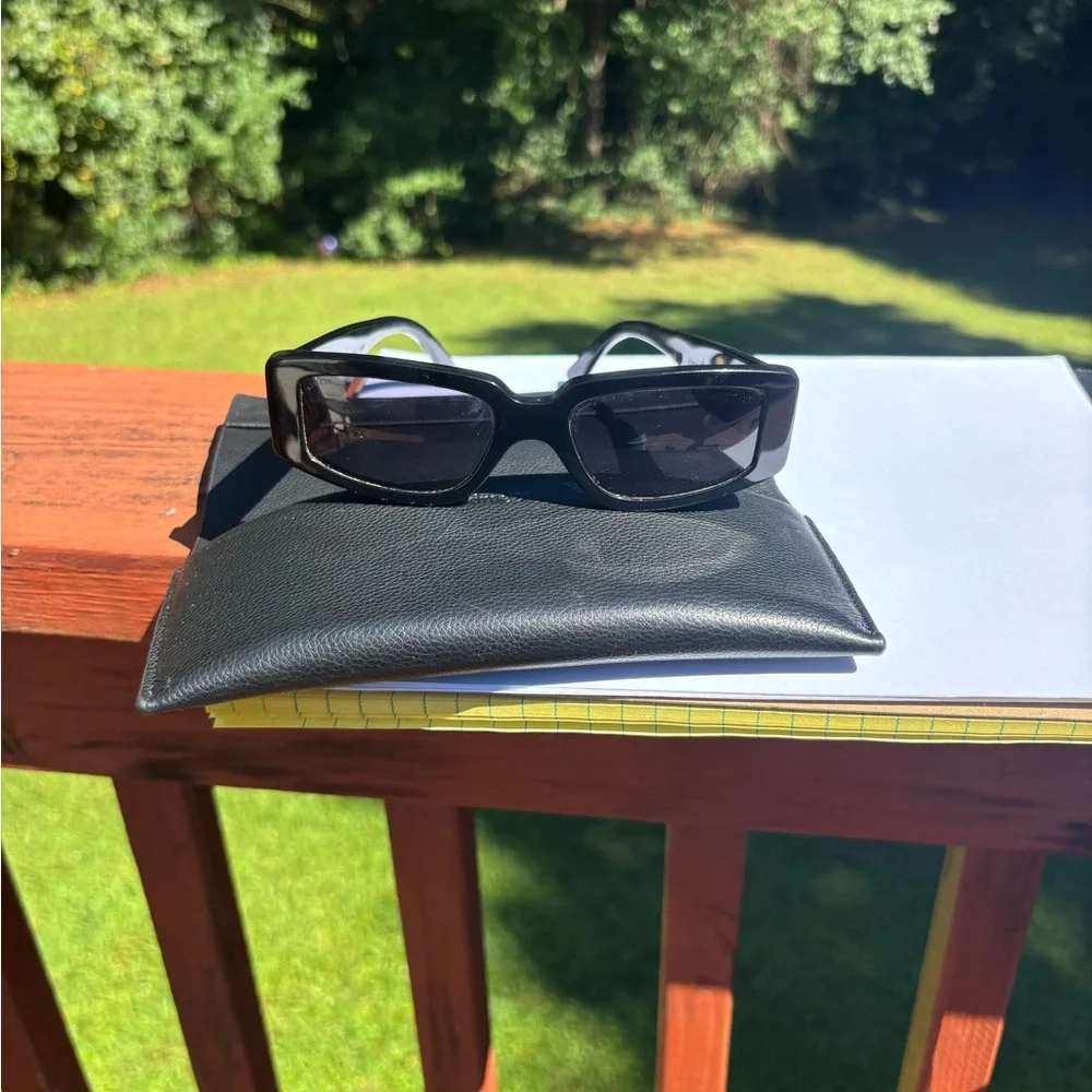 Kimeze Concept II Black Sunglasses - Unise Locs Square Frame